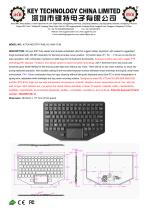 rugged keyboard K-TEK-M275TP-FN-BL-KC-ANA-151B -1