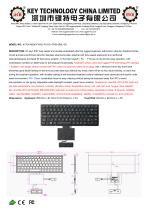 Rugged Keyboard K-TEK-M280-FN-BL-FC-KC+TP85-DML+2K-1