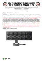 Rugged Keyboard K-TEK-M340KP-FN-BL-FC-KC-ML-1