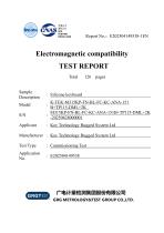 Scissor Switch Keyboard - GJB151B-2013 & MIL-STD-461G Test Report-1