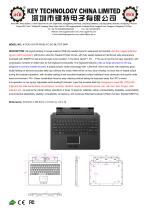 Scissors Switch Keyboard K-TEK-V318TP-FN-BL-FC-SC-ML-FDT-DWP-1
