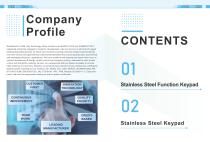 Stainless Steel Industrial Keypad Catalogue-2026-2