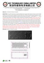 Ultra-thin keyboard K-TEK-M315TP-FN-BL-FC-KC-ML-EP-1
