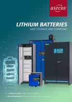 asecos ION-LINE: Lithium batteries - Safe storage and charging - 1