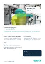 Weighing and receiving container system MSBA - 1