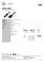 016-161 USB INTERFACE CABLE-1