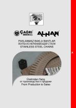 ALHAN modular belts and sprockets catalogue - 11