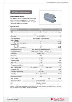 PFLOW4008 Series MEMS Mass Flow Sensors VB.4 - 2