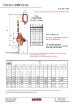 CLAMPING SYSTEMS STANDARD - 7