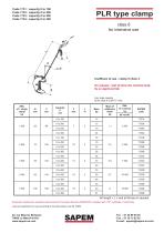 THE LIFTING CLAMP CATALOGUE - 4