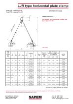 THE LIFTING CLAMP CATALOGUE - 7