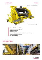 THE RSB SYSTEM AND BSB TILTING WEDGE CATALOGUE - 2