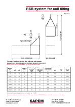 THE RSB SYSTEM AND BSB TILTING WEDGE CATALOGUE - 4