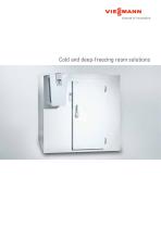 Cold and deep-freezing room solutions - 1