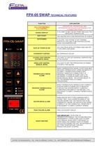 FPX05 TEMPERATURE CONTROLLER  DATA  SHEET - 1