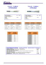 HTCAM - HTCMAM HIGH TEMPERATURE MULTI-CORE ARMOURED CABLES (up to 320°C) - 1