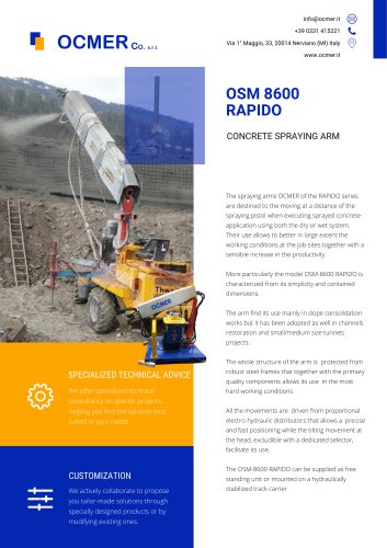 OSM 8600 RAPIDO