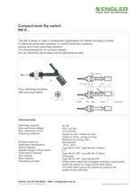 Level flip switch NK-9 - 1