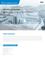 GD5000 MV inverter applied to feed water pump in the copper mine in South Africa-9
