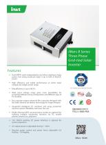 iMars E&B series grid-tied solar inverters product catalog-7