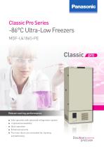 -86°C Ultra-Low Freezers MDF-U4186S-PE-1