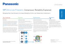 VIP ULT Freezers Feature Note - Compressor Reliability Explained - 1