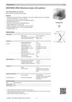 AR30 W22S, W23S: Motorised actuator with positioner-1