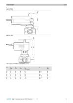 BKTI: 3-way change-over valve (T) with female thread, PN 40-5