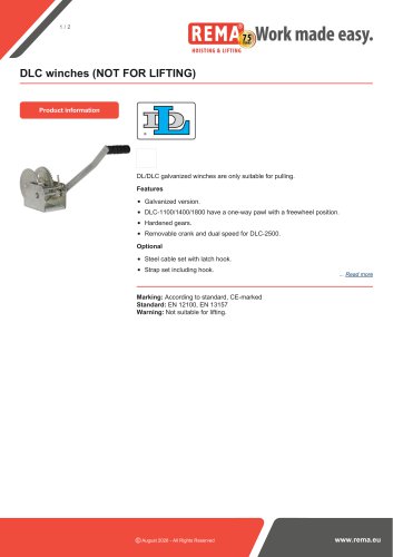DLC winches