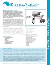 Vapor Master Plate Frame Filter-1