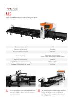 Golden Laser Semi-Automatic Laser Tube Cutting Machine L16 L20 L35-1