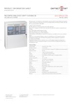 FIRE CONTROL PANEL DETECT 3004PLUS S-HOUSING, GB-1