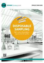 Disposable sampling - 1