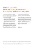 REMBE® Kersting BULK Material TECHNOLOGY - 2