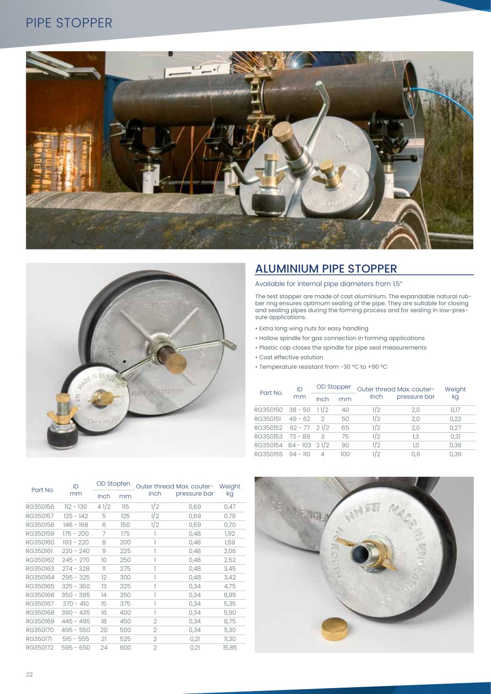 PIPE STOPPER - DWT GmbH