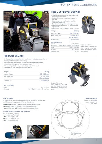 PipeCut+Bevel 360AIR