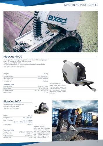 PipeCut P1000