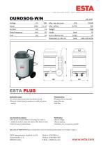 Datasheet DUROSOG-W STANDARD - 1