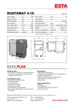 Datasheet DUSTOMAT 4-10 - 1