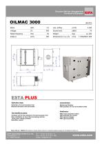 Datasheet Oilmac 3000-1