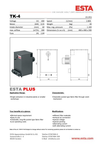 Datasheet TK-4