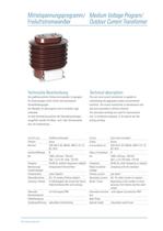 Outdoor current transformer - 2