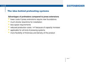 Preheating Systems - 2