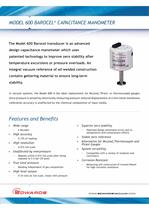 Barocel® 600 Datasheet - 1