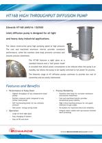 HT16B Diffusion Pump Datasheet - 1