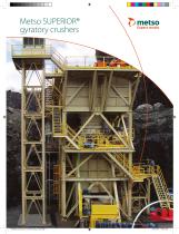 Metso SUPERIOR®  gyratory crushers - 1