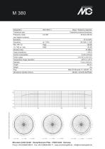 M 380 datasheet - 2