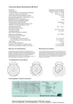 Microphone Capsule MK 202 E-2