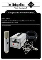 Vintage Studio Microphon UM 57-6