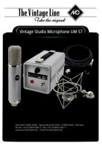 Vintage Studio Microphon UM 57-7